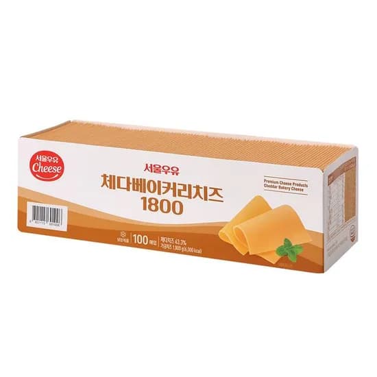 서울우유 체다베이커리치즈, 1800g, 1개