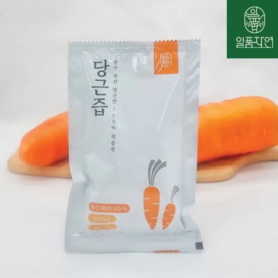 일품자연 NFC 착즙 당근즙 100ml 60개