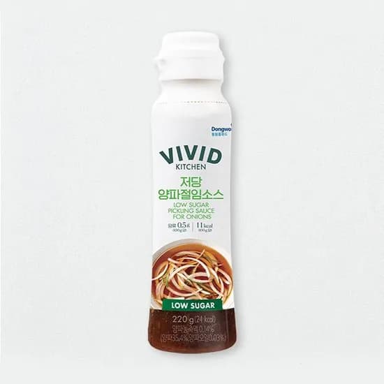 비비드키친 저당 양파절임소스, 220g, 1개