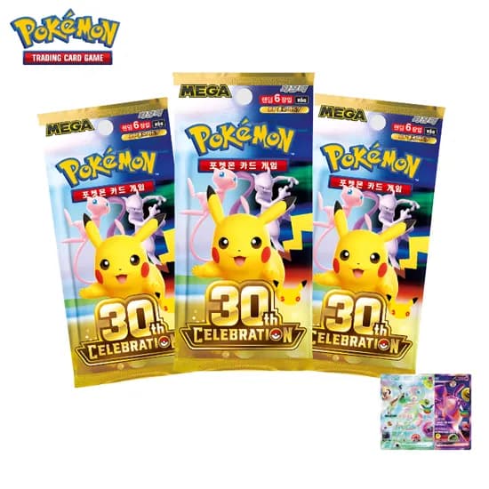 포켓몬 카드 TCG 메가 확장팩, 30th CELEBRATION, 1팩
