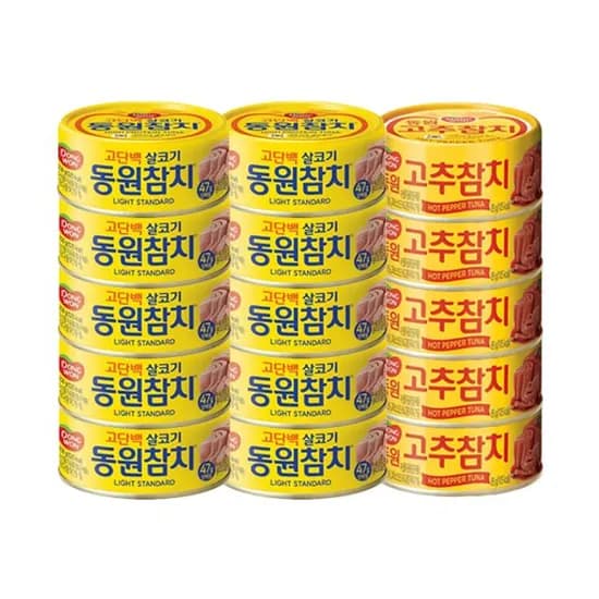 동원참치 라이트스탠다드 85g 10캔 외 1종
