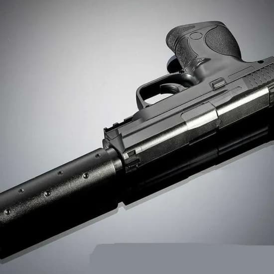 아카데미과학 MP9C Silencer 사일런서 스미스 웰슨 에어건, 1개