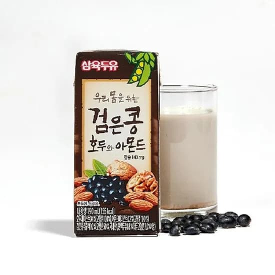 삼육두유 검은콩 호두와 아몬드 190ml 96개