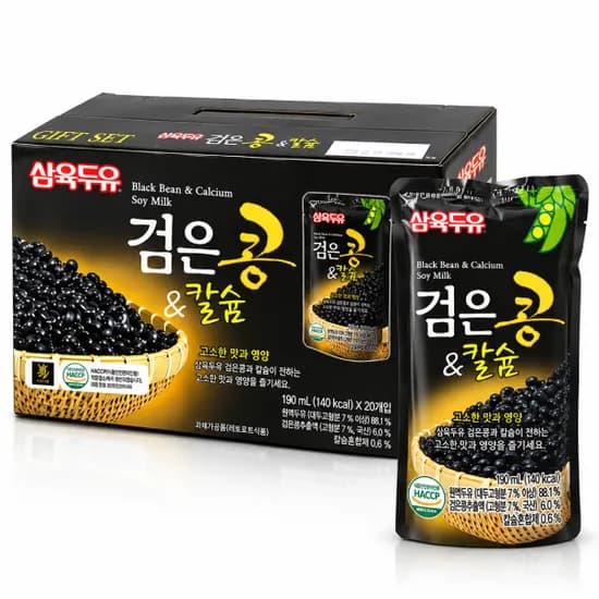 삼육두유 검은콩&칼슘 190ml 40개