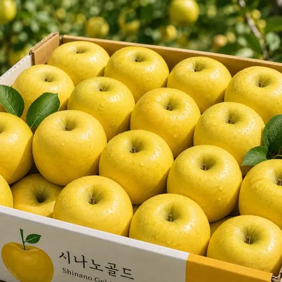시나노골드사과 특품 4kg 26-35과 1박스