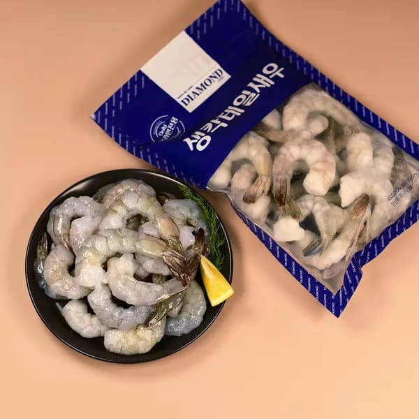 다이아몬드 생칵테일새우 냉동 손질새우 450g 1개