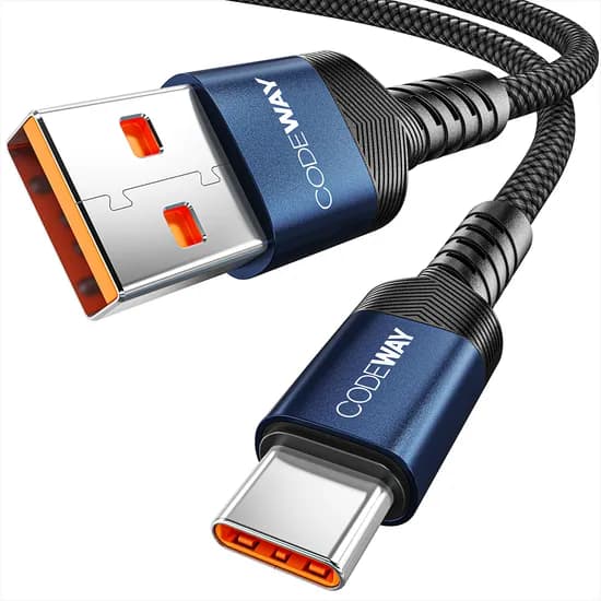 코드웨이 USB A to C타입 고속충전 케이블 블루 2m 1개 6,800원