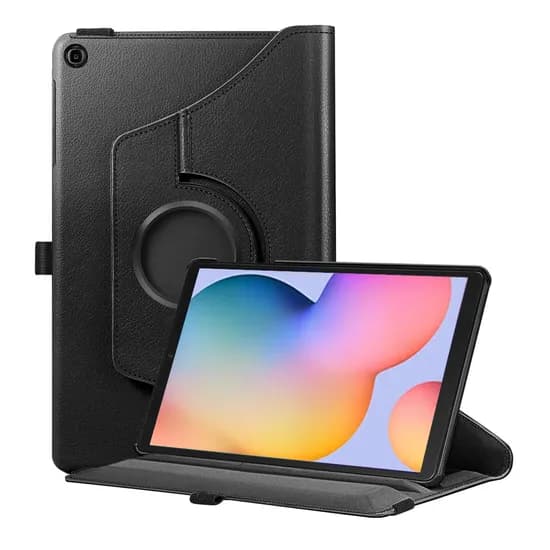 갤럭시탭S6라이트 S펜 수납 회전 케이스 SM-P610N P615N, 탭S6라이트 회전형 케이스, 곤색, 1개
