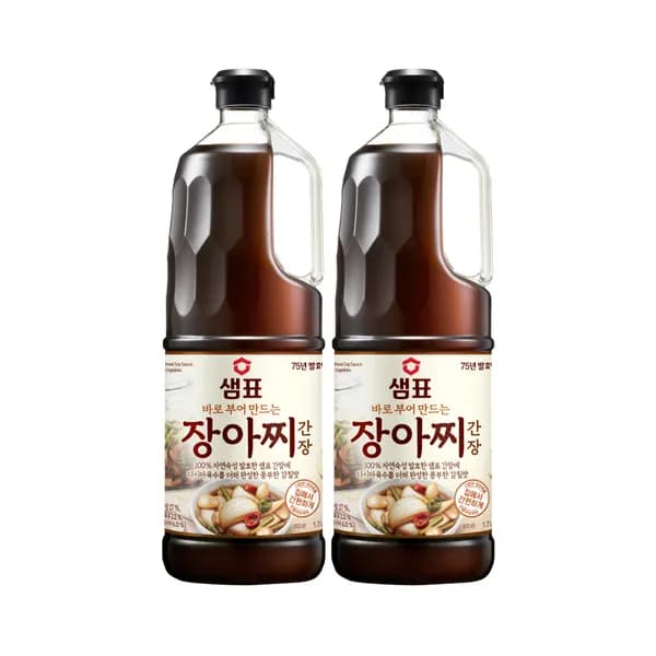 샘표 장아찌 간장 1.7L 2개