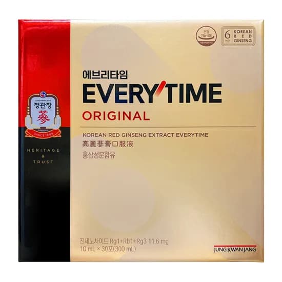 정관장 홍삼정 에브리타임, 10ml, 30포, 1개