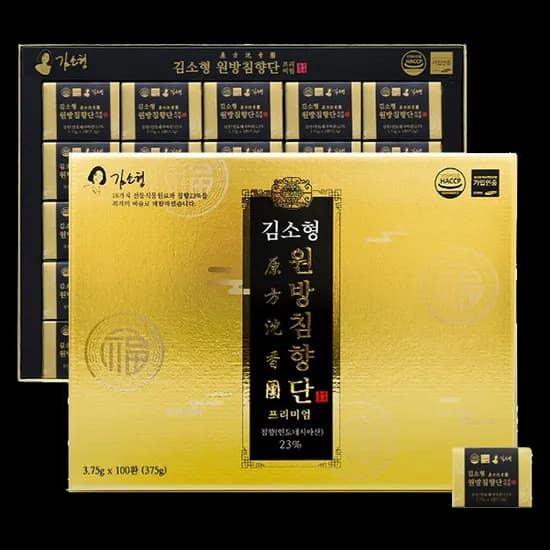 김소형원방 침향단 프리미엄, 3.75g, 100환, 1개