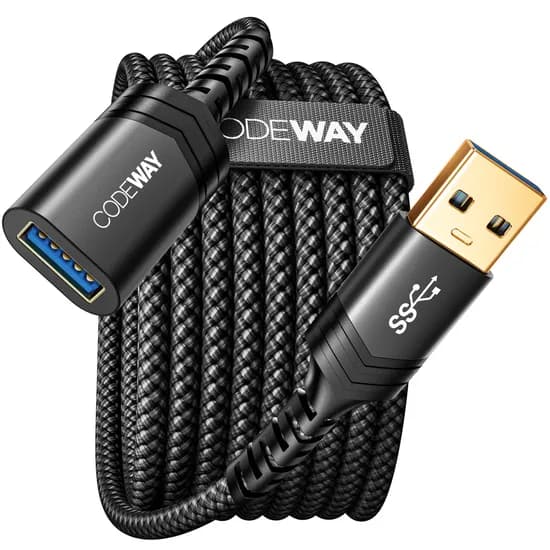 코드웨이 USB 3.0 연장 케이블 0.5m 1개
