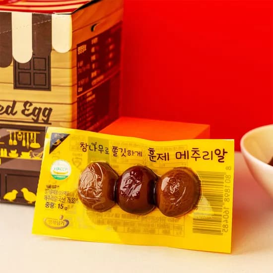 행복담기 훈제 메추리알, 15g, 40개