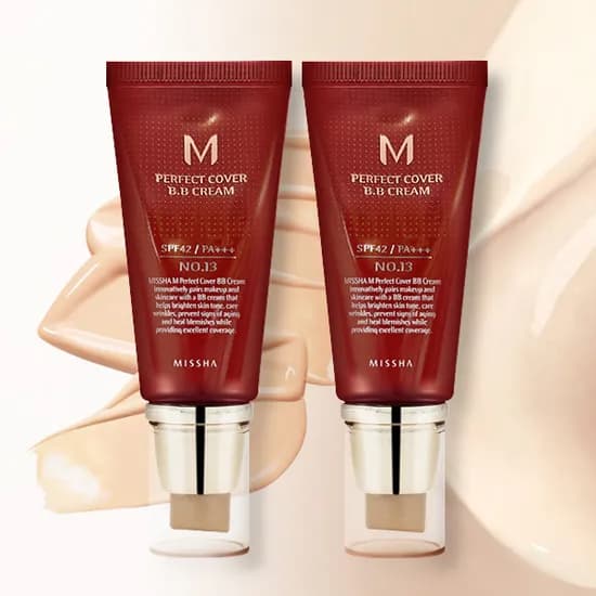 미샤 퍼펙트 커버 비비크림, 21호, 50ml, 2개