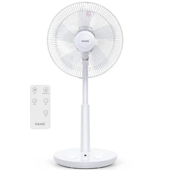 한경희 초미세풍 발터치 리모컨 선풍기, HAAN-HDC230, 화이트, 1개
