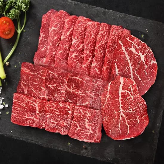 농협안심한우 1++등급 한우 모둠구이 한판, 600g, 1개