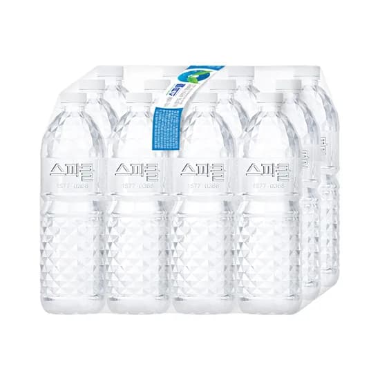 스파클 생수, 무라벨, 1L, 24개
