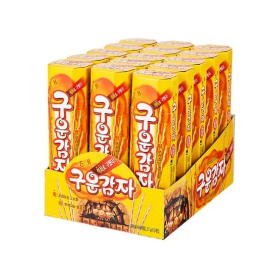 해태 구운감자, 27g, 15개