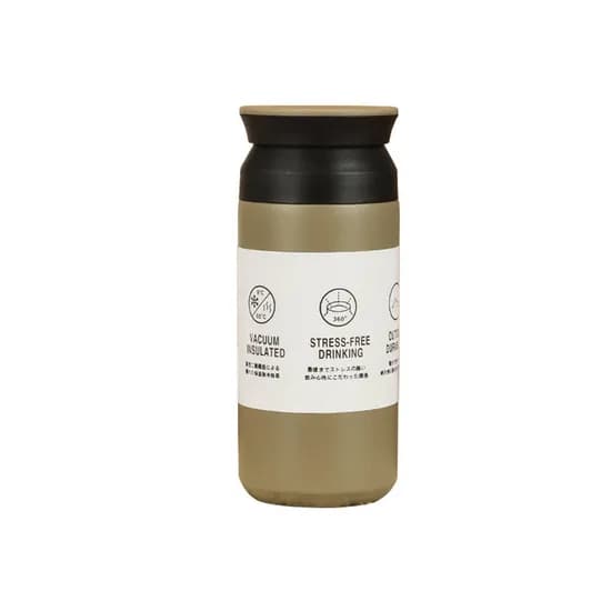 라이프그래피 스텐 트래블 텀블러, 올리브, 350ml, 1개