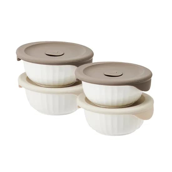 락앤락 바로한끼 도자기 밥용기 450ml 2P 2세트