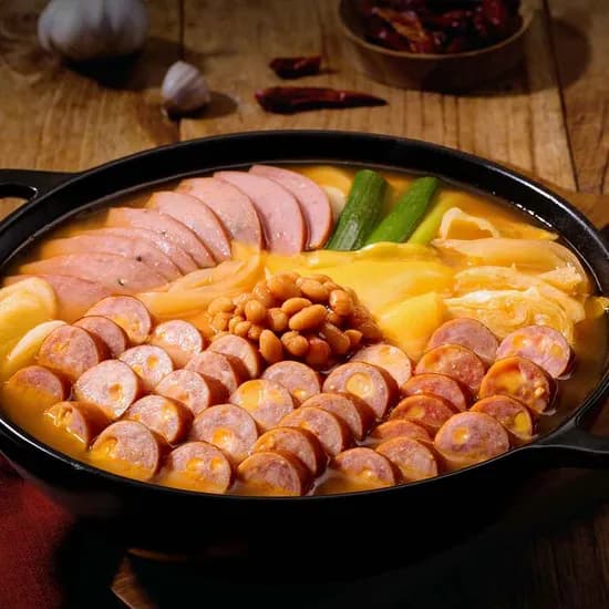 쟌슨빌 더진한 부대찌개, 500g, 3개
