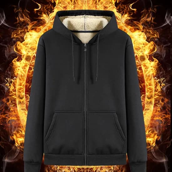 남여공용 양털 오버핏 후드집업 블랙 5XL 국내XL 105