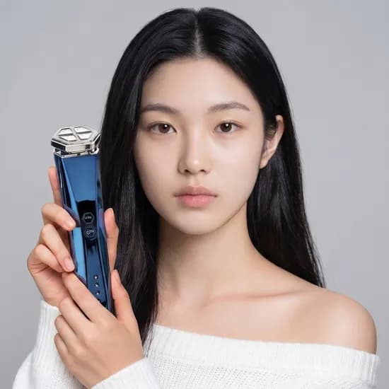 펄케어 딥블루 고주파 얼굴 마사지기, PL-DB2, 냉온 쿨링 갈바닉, 딥블루, 1개