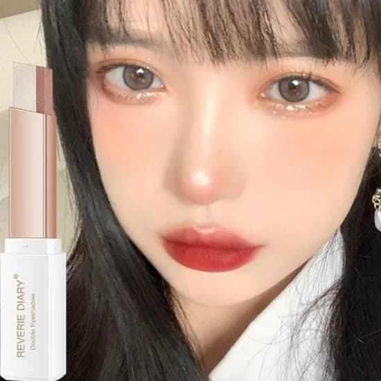 투톤 아이섀도우 스틱, 로즈골드, 2.5g, 1개