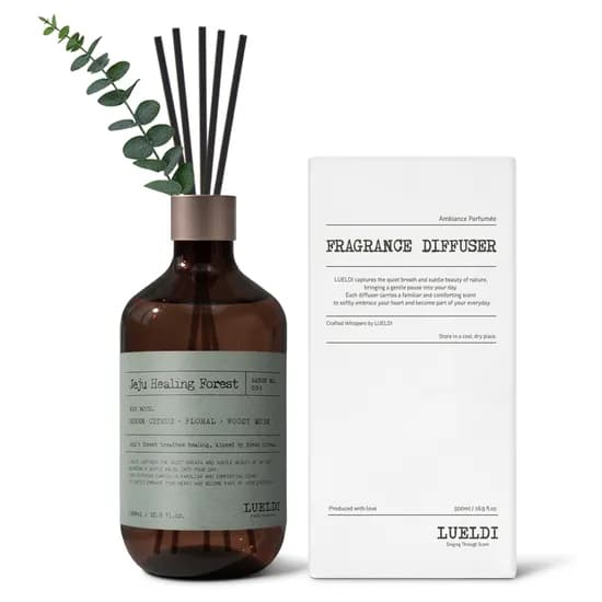 루엘디 프리미엄 대용량 퍼퓸 디퓨저, 제주 치유의 숲, 500ml, 1개