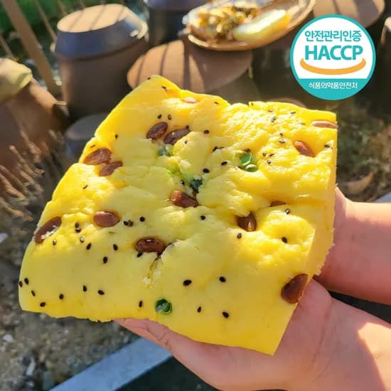 대한민국농수산 사각 옥수수술빵, 350g, 9개