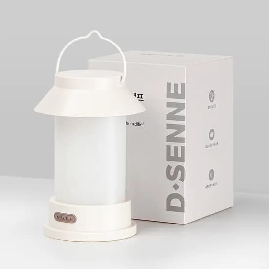 디센느 LED 스탠드 무선 미니가습기 무드등 DSHU001 샌드베이지 1개