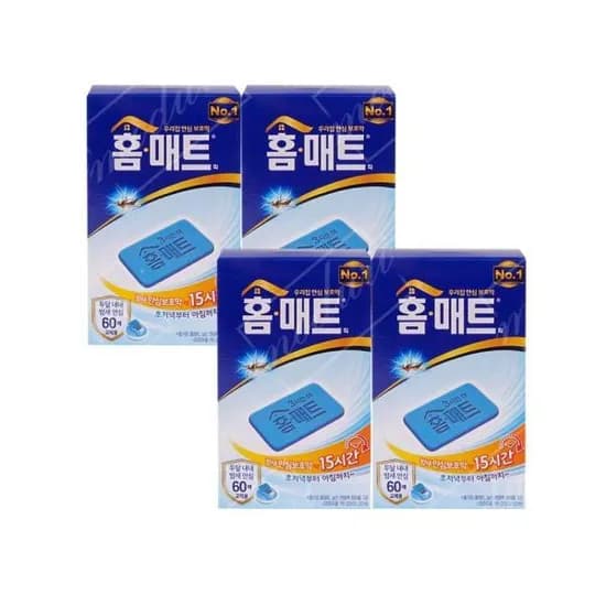 홈매트 모기 훈증기용 리필, 240매, 1개