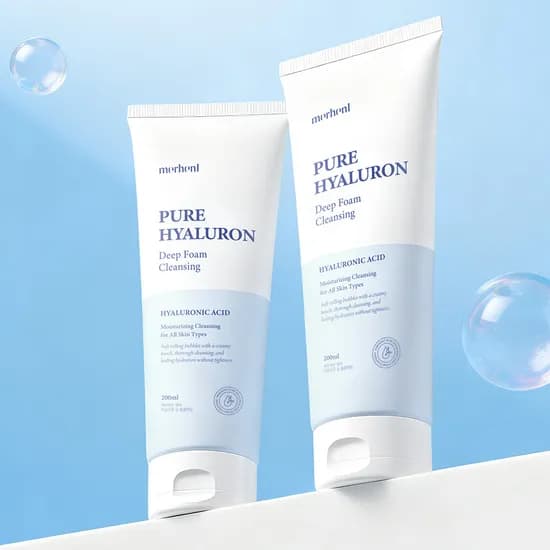 메르헨트 퓨어 히알루론 폼클렌징 200ml 2개