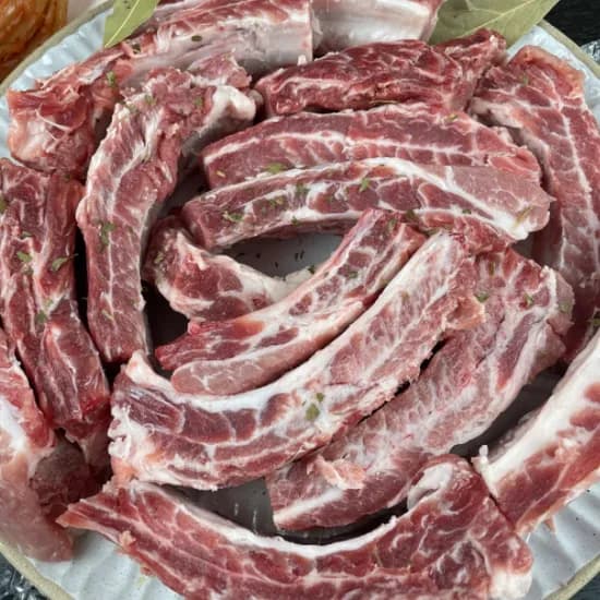 국내산 한돈 등갈비, 3kg, 1세트