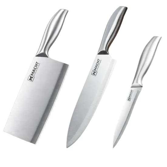 마흐트 올스텐 파흐만 셰프나이프+중식도+과도, 1세트