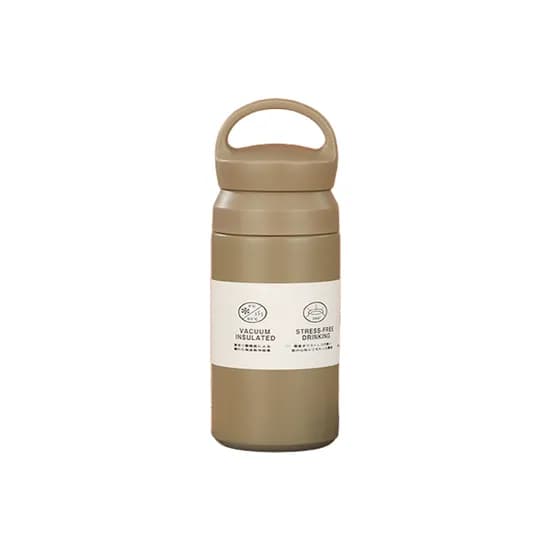 KKAEBIDA 보온 보냉 스텐 트래블 텀블러, 고리형, 올리브, 350ml, 1개