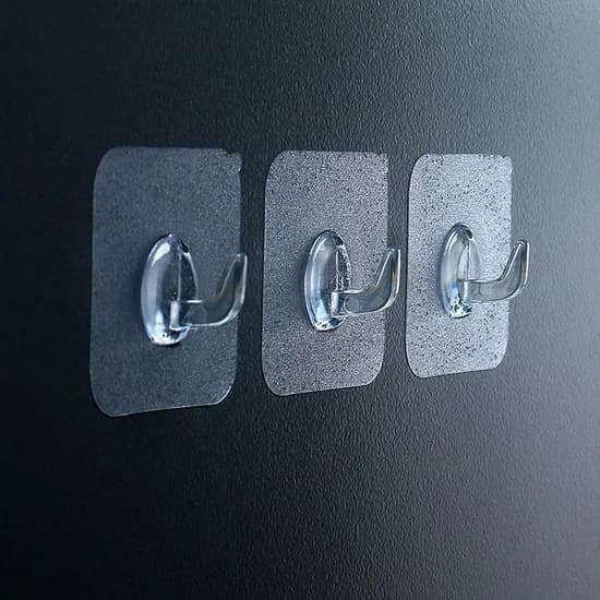 대영 무타공 강력 투명 고리 후크, 40개