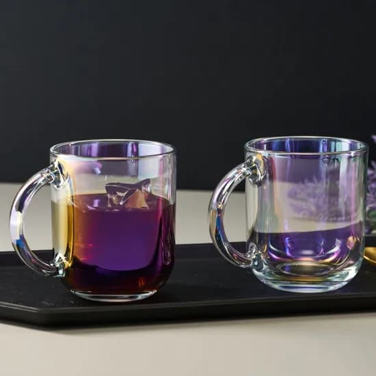 루미낙 플라즈마 유리 머그컵 혼합 250ml 2개입