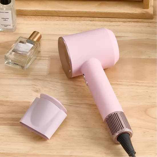 벤하임 에어젯 BLDC 항공모터 헤어드라이어, BBD001, 110000RPM, 고속, 초경량, 블러쉬핑크, 1개