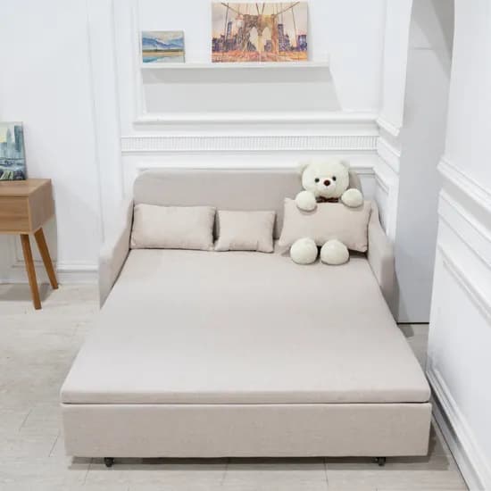 모든갤러리 소파베드 2~3인용 1650mm 베이지 378,000원