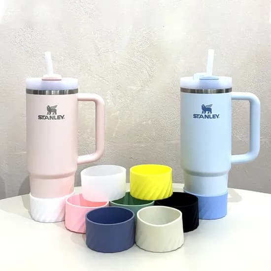 스탠리 텀블러 실리콘 바닥 커버, 화이트, L, 1개