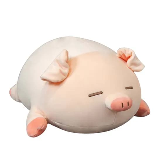 네이처타임즈 안고 자는 실눈 돼지 인형, 80cm