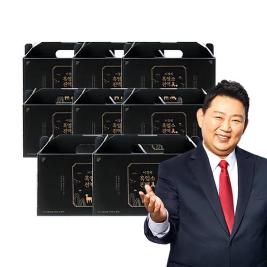 이경제 흑염소진액 진, 70ml, 30포, 8박스