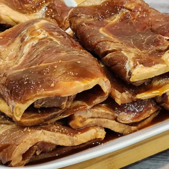 제주 흑돼지 왕갈비, 4.8kg, 1세트