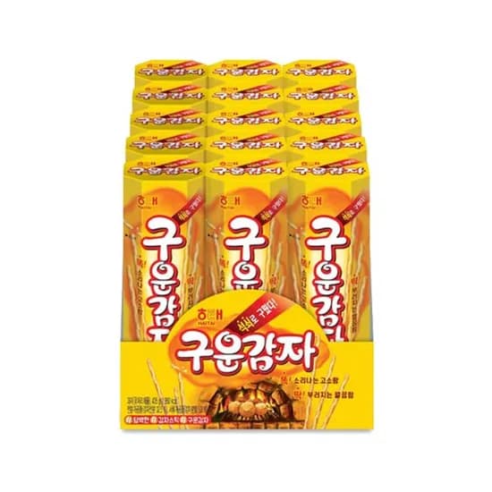 해태 구운감자, 27g, 15개
