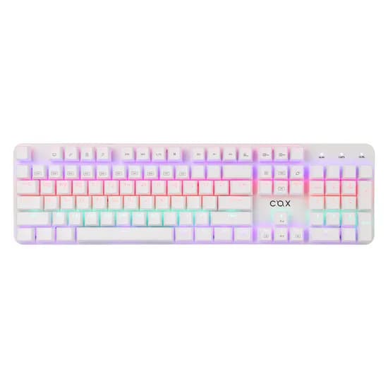 콕스 CK420 교체축 레인보우 LED 게이밍 기계식 키보드 화이트 청축 31,900원