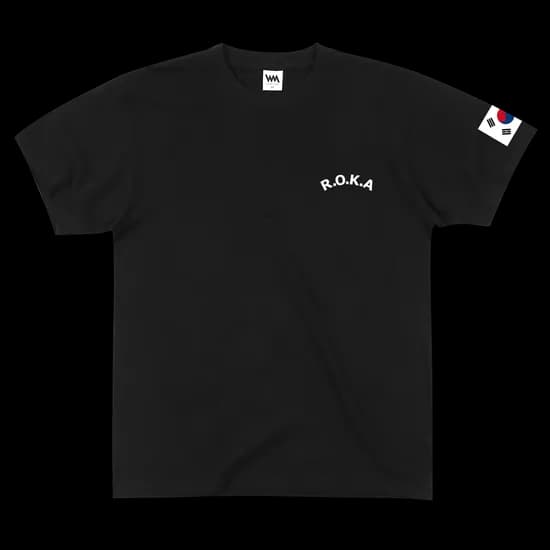 로카티 ROKA 순면 20수 반팔 티셔츠 남아 여아 아동 키즈 여름 면티, 블랙, 140호