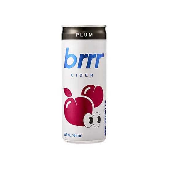 부르르 제로사이다 자두, 250ml, 30개