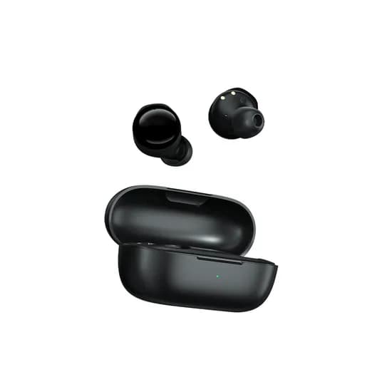 QCY 블루투스 이어폰, QCY-T17APP, 블랙, 1개