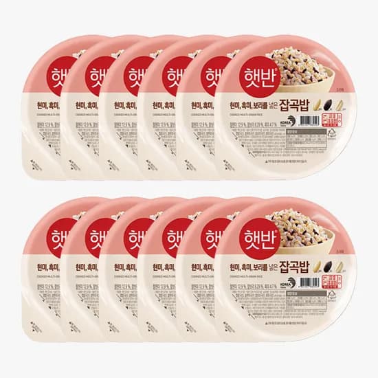 햇반 잡곡밥 130g 12개